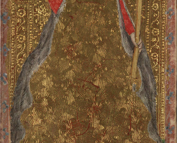 Carte de la Foi du tarot Cary-Yale (Visconti di Modrone), Milan, années 1440, fond doré
