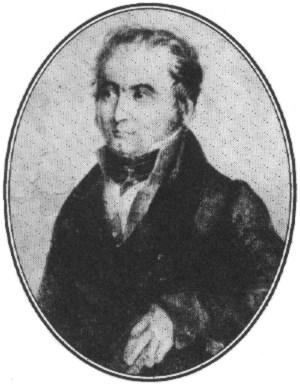 Portrait d'Antoine Fabre d'Olivet, auteur de La Langue hébraïque restituée