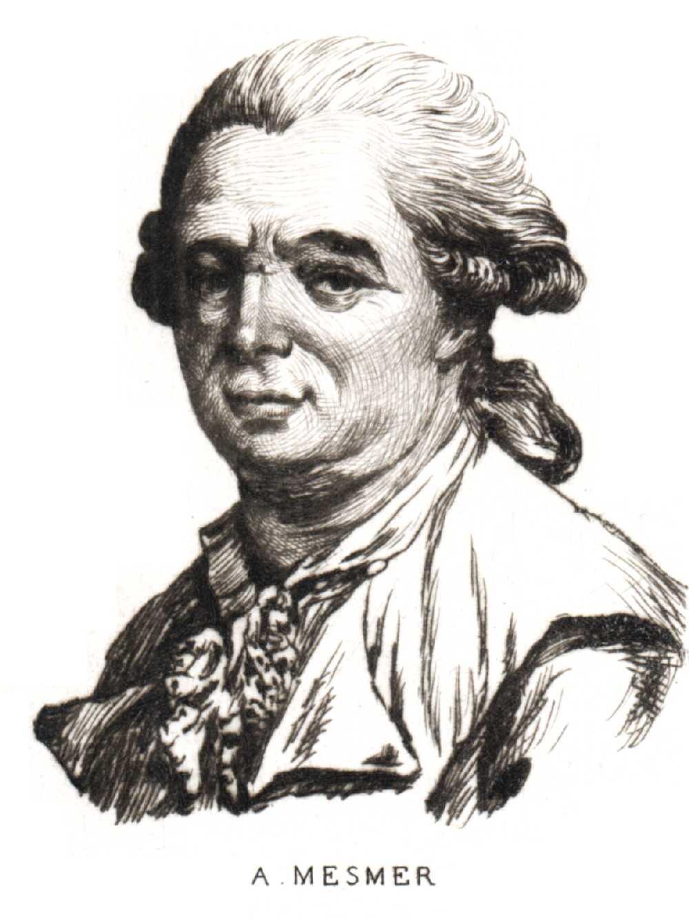 Portrait de Franz Anton Mesmer, médecin et théoricien du magnétisme animal
